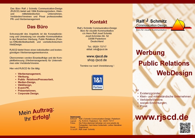 Info-Flyer RJSCD Info-Flyer Fa. RJSCD downloaden